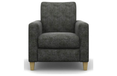 Heart of House Harrison Fabric Chair - Grey